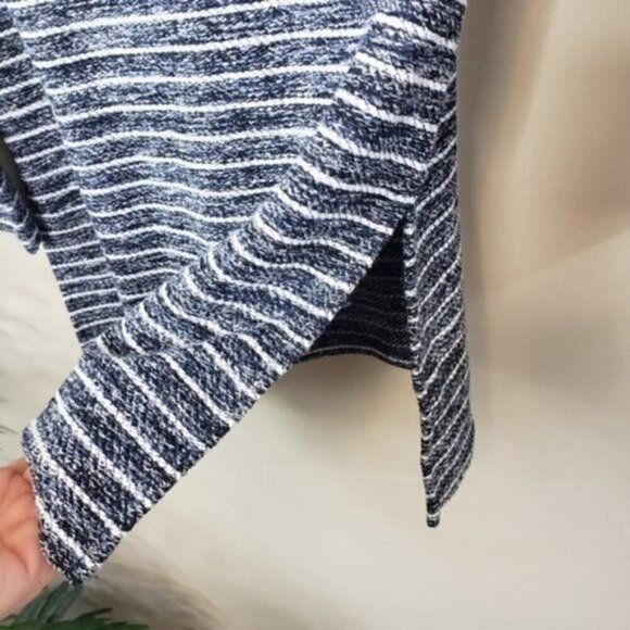 LOFT | Striped Cowl Neck Tunic Sweater - Picture 5 of 5